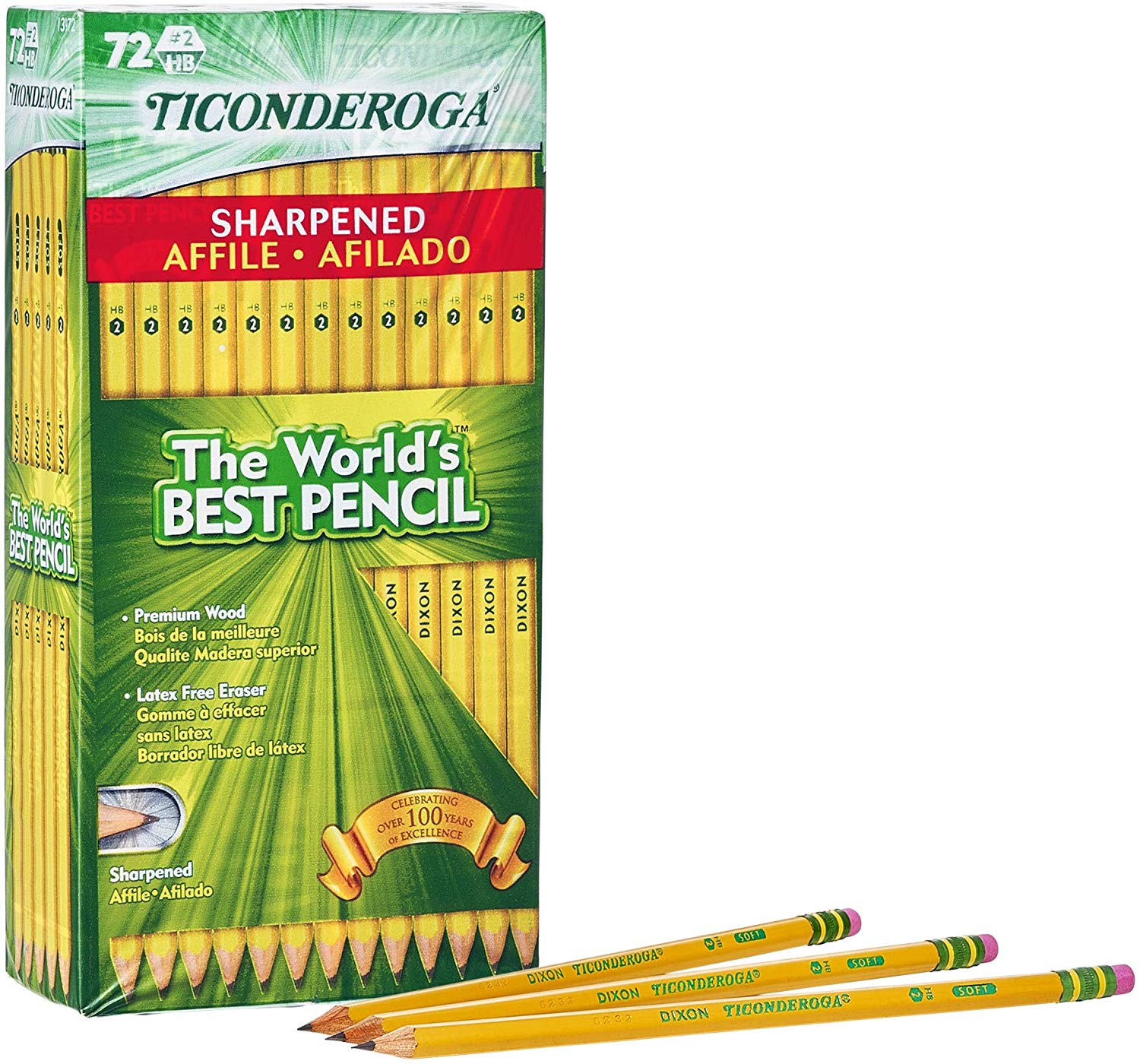My First Pencils Wood-Cased #2 HB Soft Yellow 2-Pack Pre-Sharpened with Eraser My First Pencils Wood-Cased #2 HB Soft Yellow 2-Pack Pre-Sharpened with Eraser